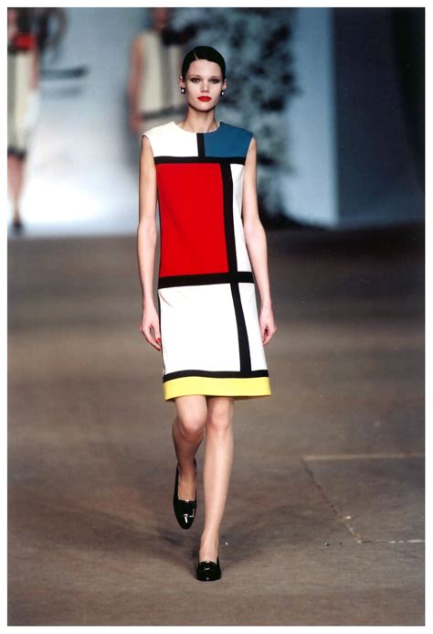 mondrian dresses by yves saint laurent|yves Saint Laurent dresses 1960.